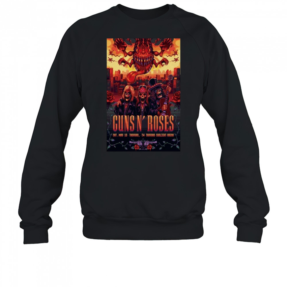 Taoyuan Sunlight Arena Guns N’ Roses 5-10-2025 Shirt Sweatshirt