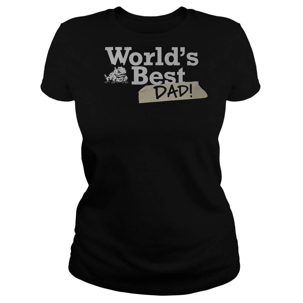 TCU Horned Frogs World’s Best Dad T-Shirt Women's T-shirt