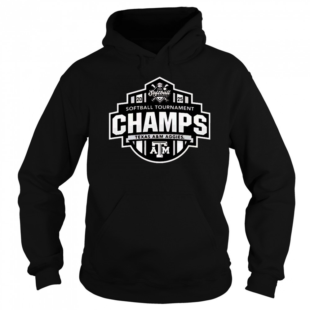Texas A&M Aggies Softball 2025 SEC Conference Tournament Champions T-shirt Sweatshirt