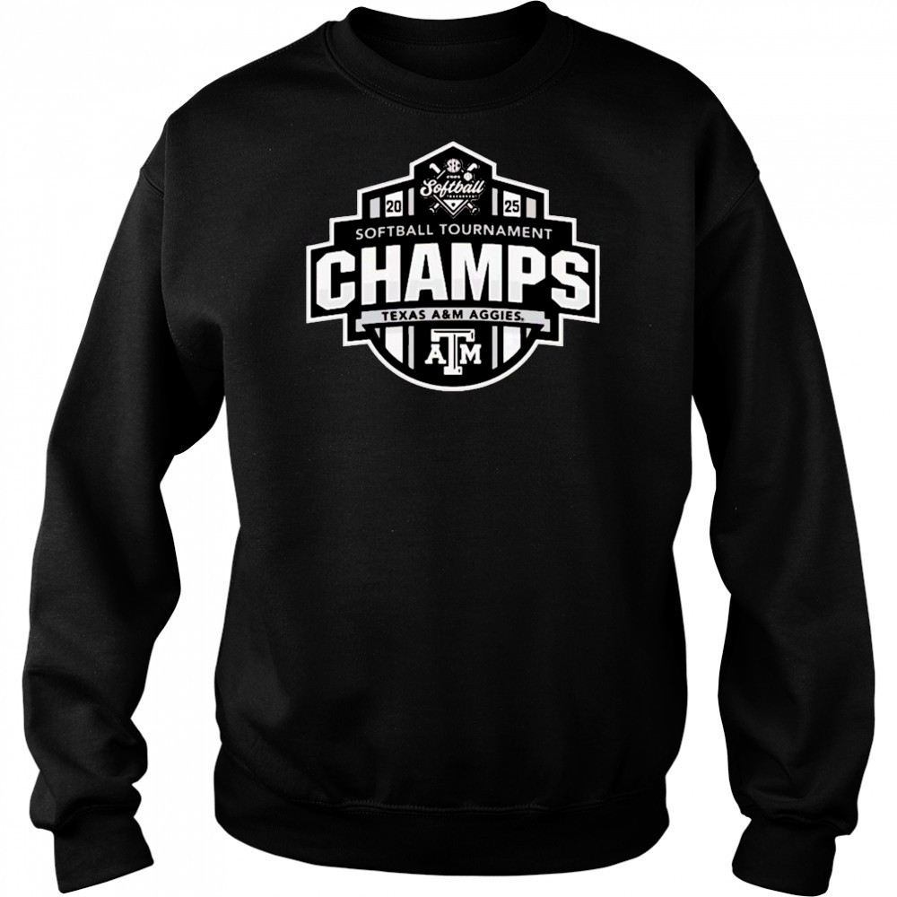 Texas A&M Aggies Softball 2025 SEC Conference Tournament Champions T-shirt Hoodie