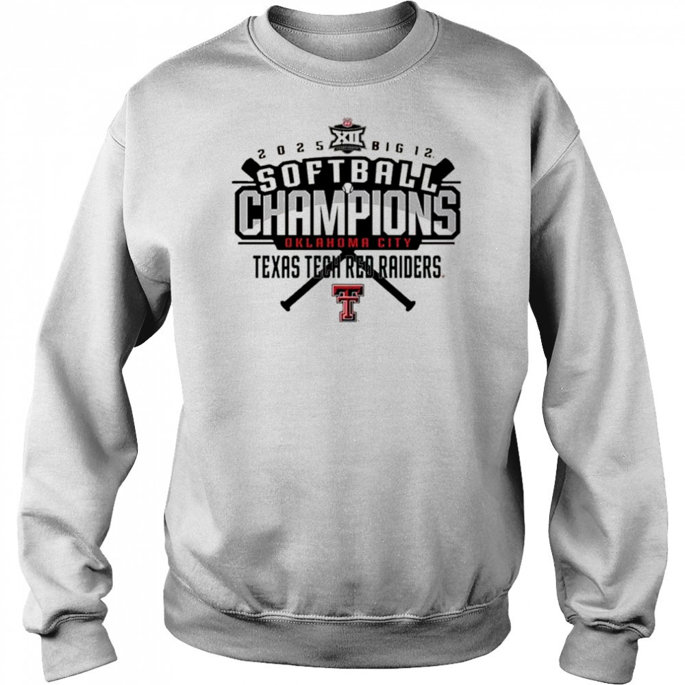 Texas Tech Red Raiders Big 12 Softball Conference Tournament Champions Locker Room 2025 t-shirt Hoodie