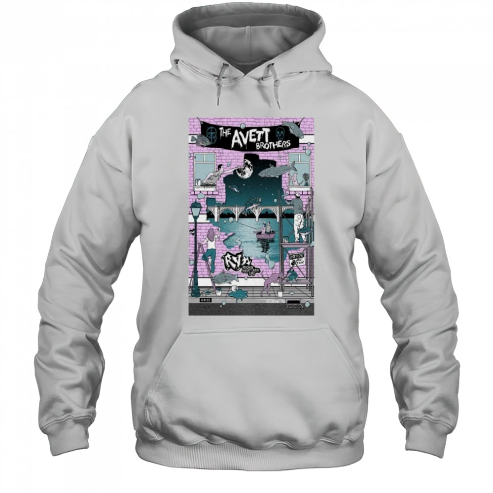 The Avett Brothers Virginia Credit Union LIVE! In Richmond VA May 8 2025 Tour t-shirt Hoodie