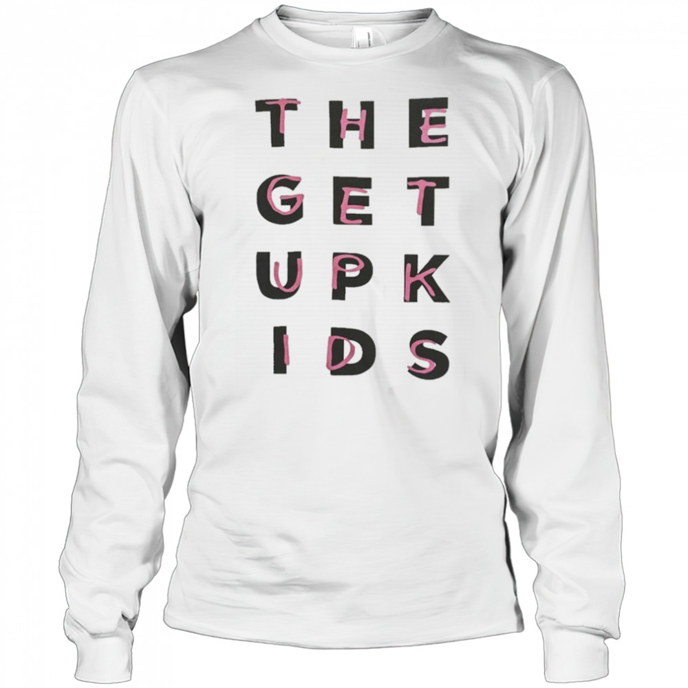 The Get Up Kids Blocktext T-shirt Long Sleeved