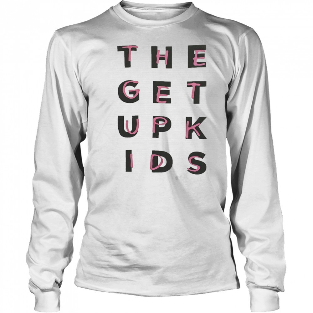 The Get Up Kids Blocktext T-shirt Long Sleeved