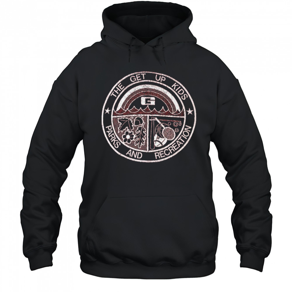 The Get Up Kids Parks And Recreation T-shirt Hoodie