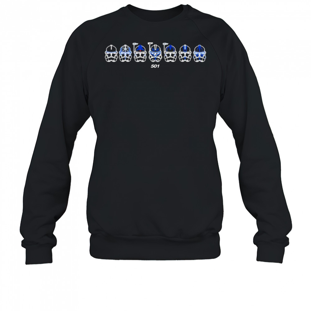 The Knight Squadron 501 Squad Choose Option Helmet T-shirt Sweatshirt