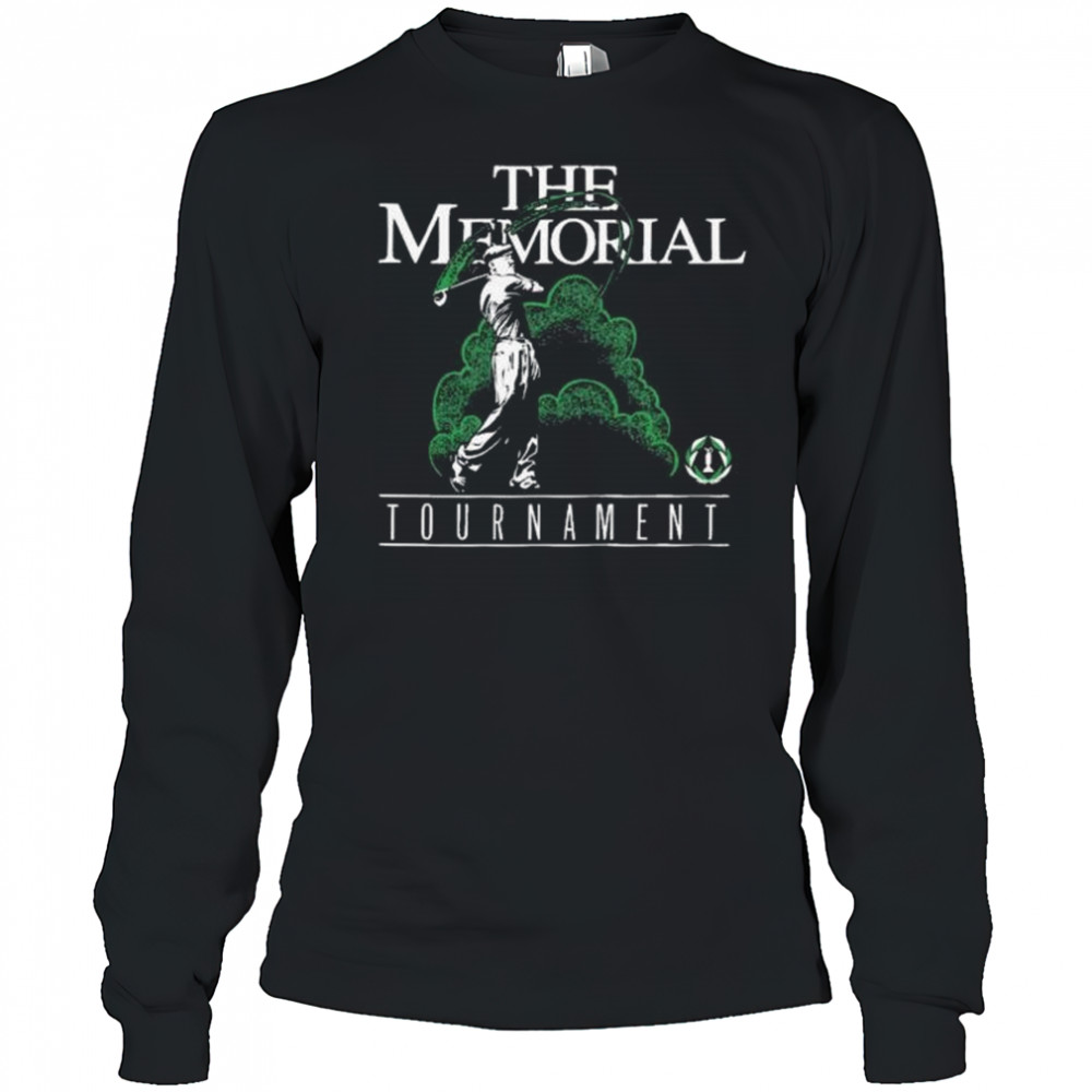The Memorial Tournament Retro Golfer Graphic t-shirt Long Sleeved