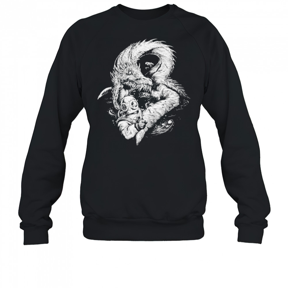 Thè Nèssie Threat Llama T-shirt Sweatshirt
