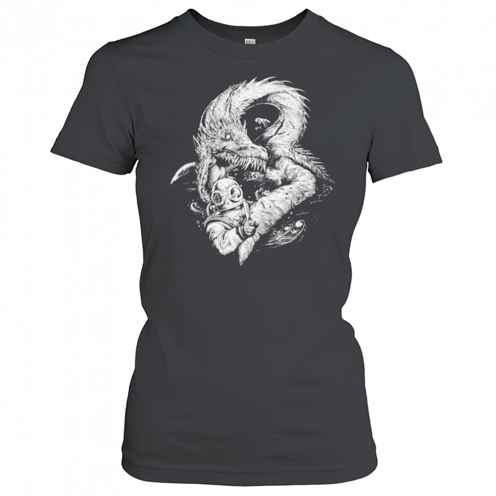 Thè Nèssie Threat Llama T-shirt Women's T-shirt