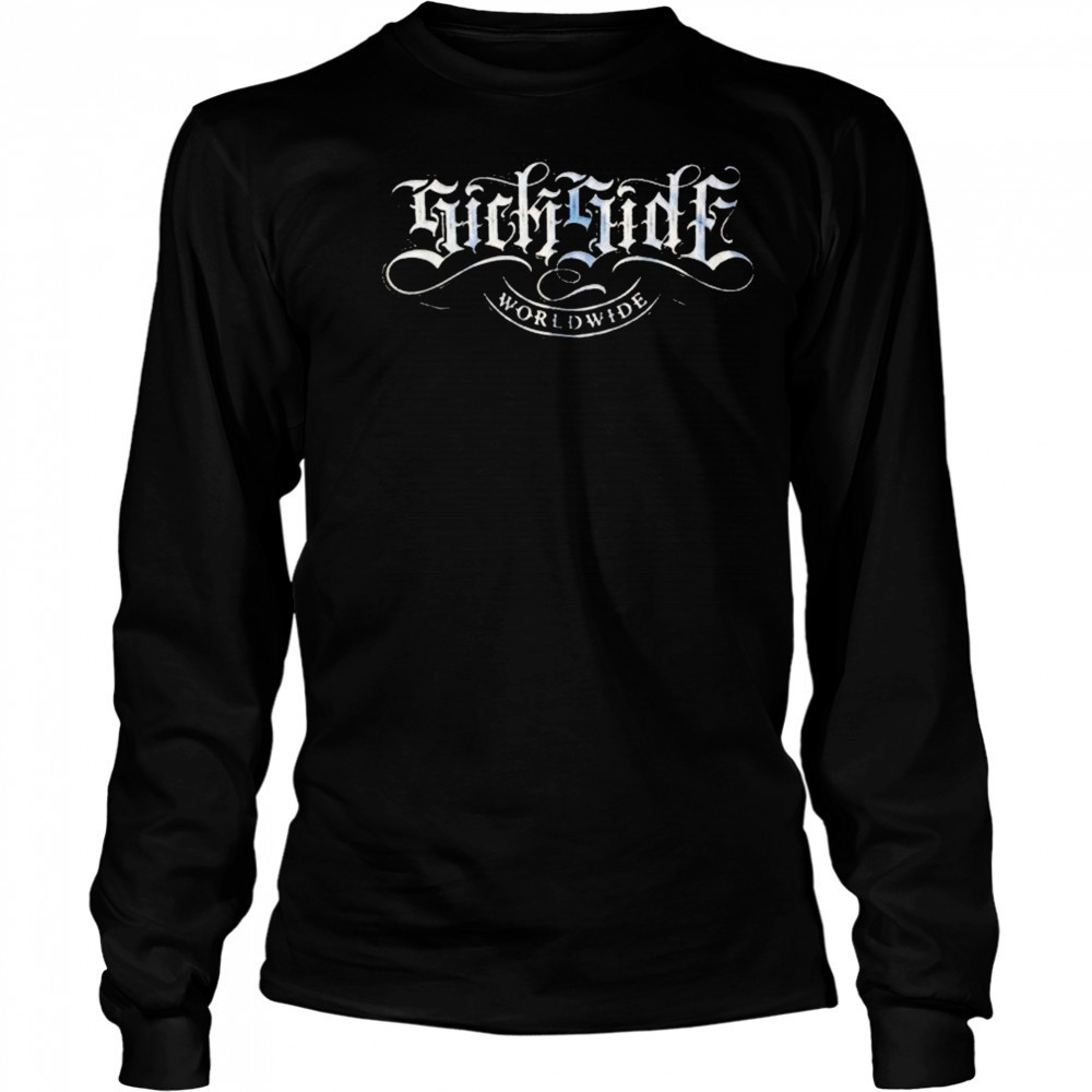 The Psycho Realm Worldwide SickSide T-shirt Long Sleeved