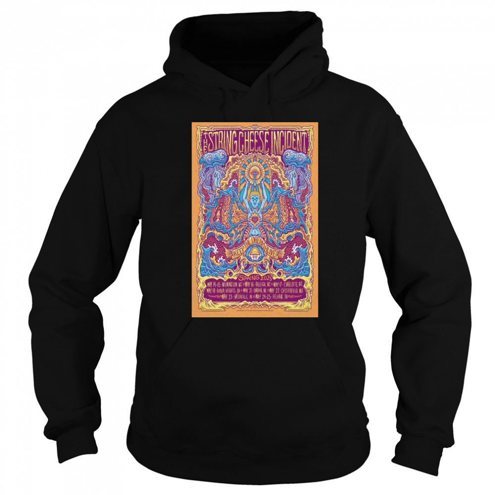 The String Cheese Incident Spring Tour 2025 t-shirt Sweatshirt