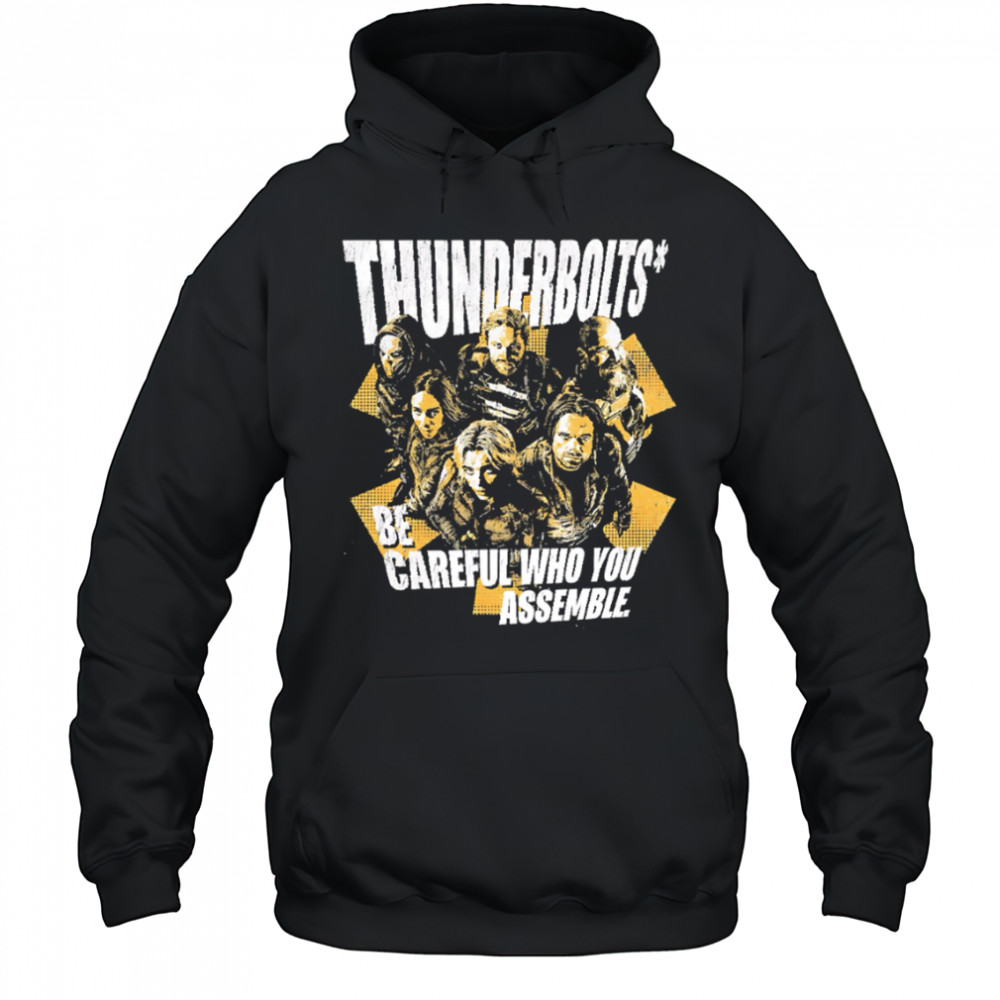Thunderbolts be careful who you assemble retro shirt Hoodie