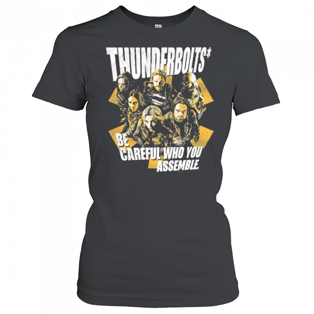 Thunderbolts be careful who you assemble retro shirt Women's T-shirt