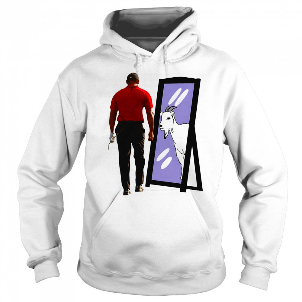 Tiger Woods Goat mirror shirt Sweatshirt