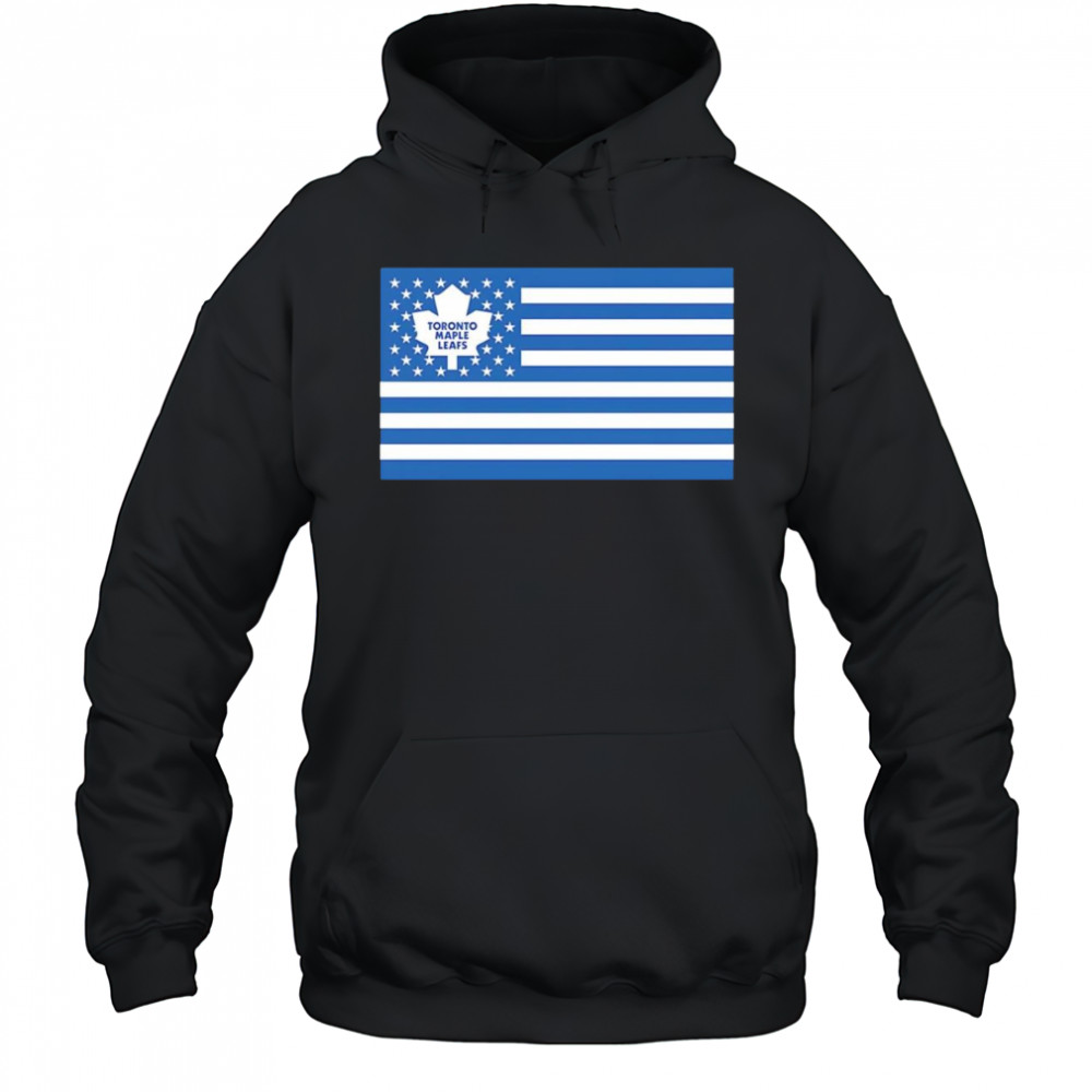 Toronto Maple Leafs American flag shirt Hoodie