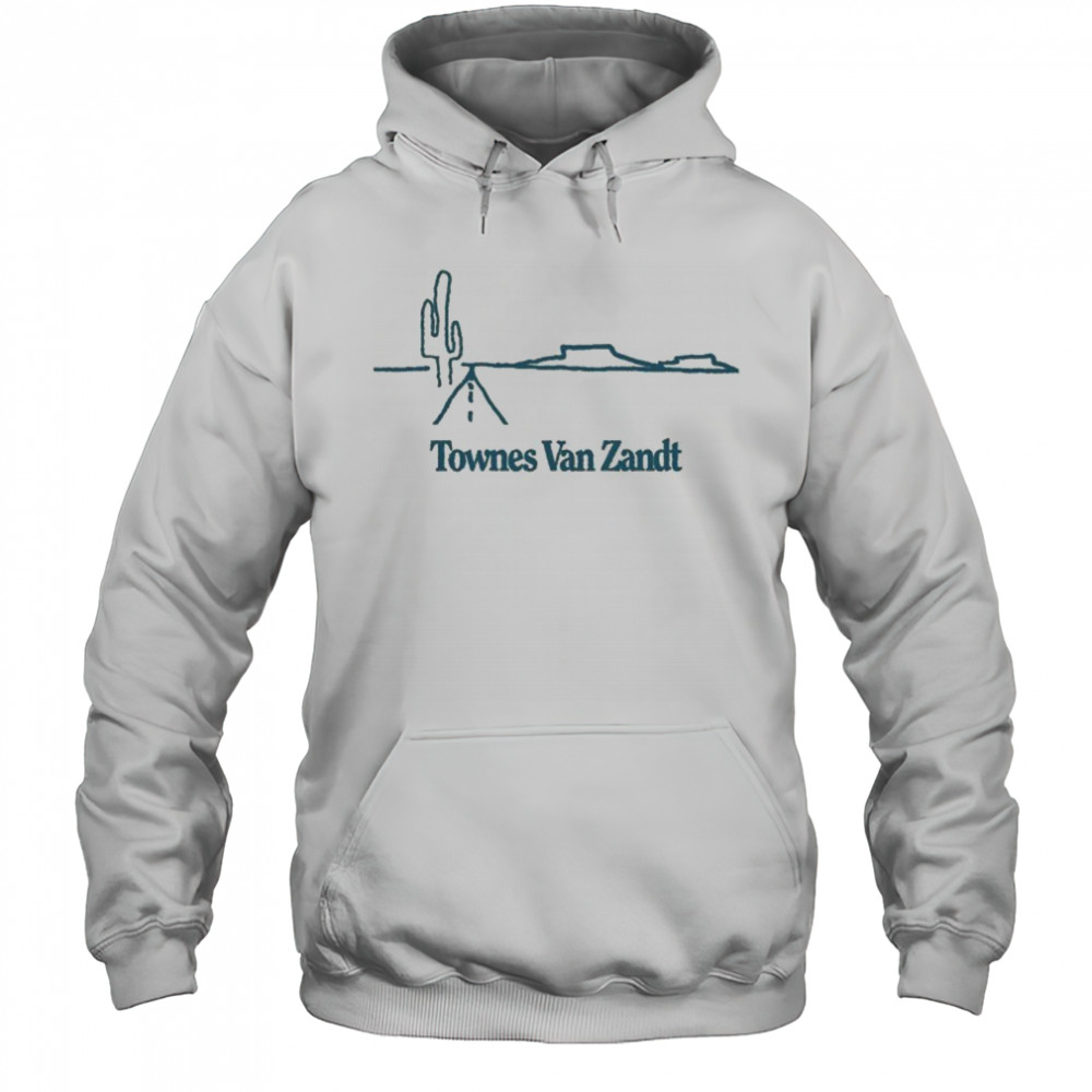 Townes Van Zandt Cactus T-shirt Hoodie