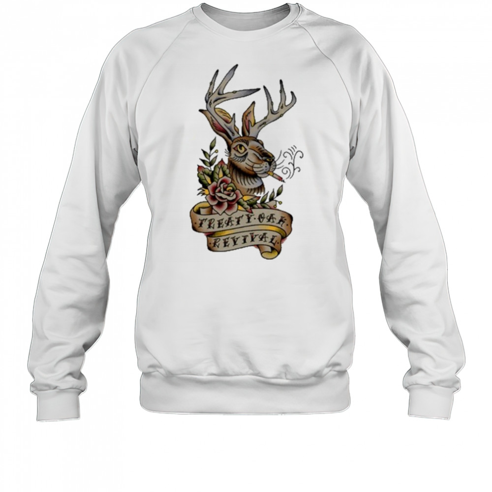 Treaty Oak Revival Jack Rabbit Cigarettes T-shirt Sweatshirt