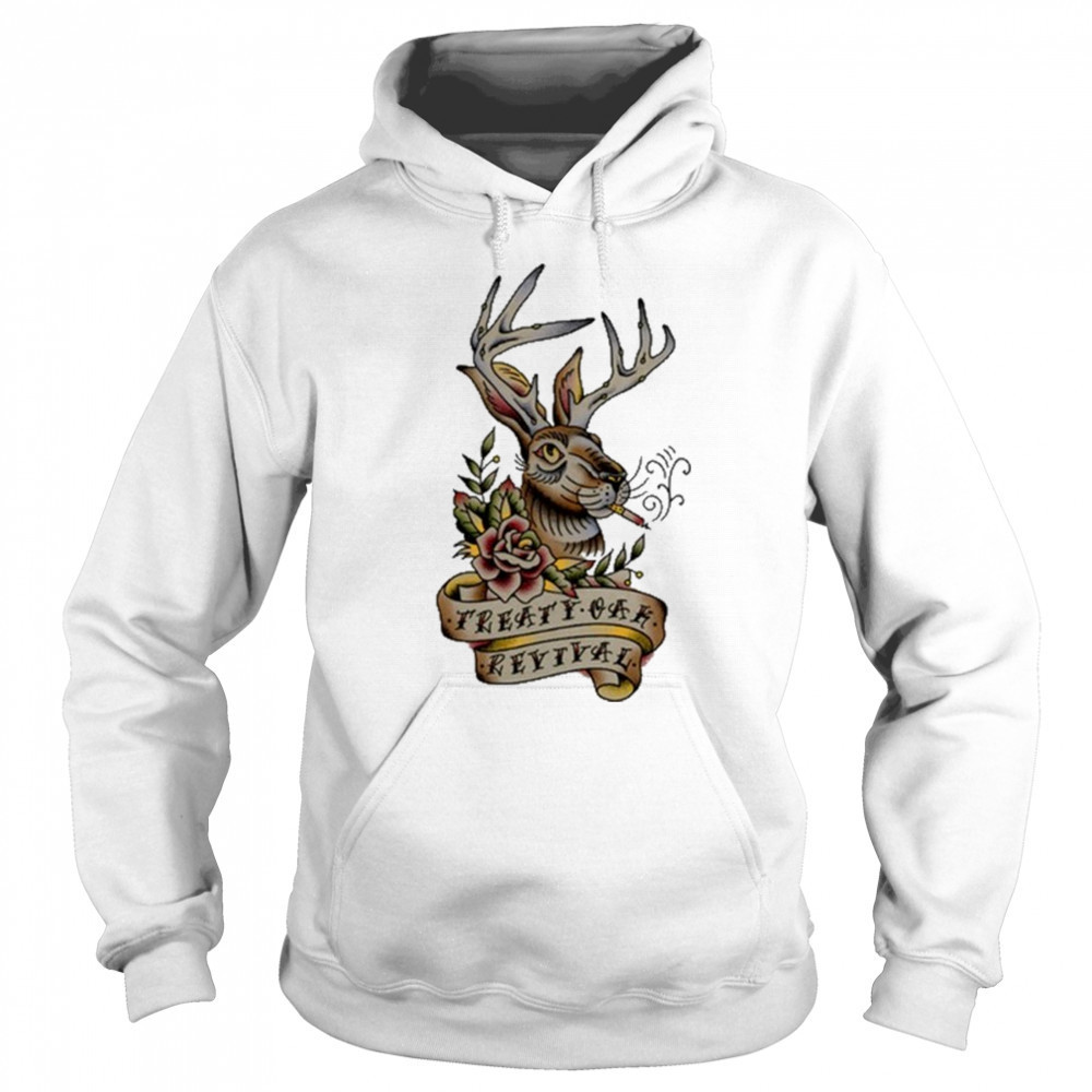 Treaty Oak Revival Jack Rabbit Cigarettes T-shirt Sweatshirt