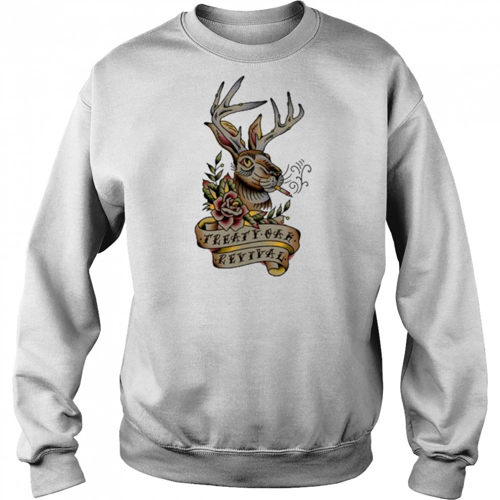 Treaty Oak Revival Jack Rabbit Cigarettes T-shirt Hoodie
