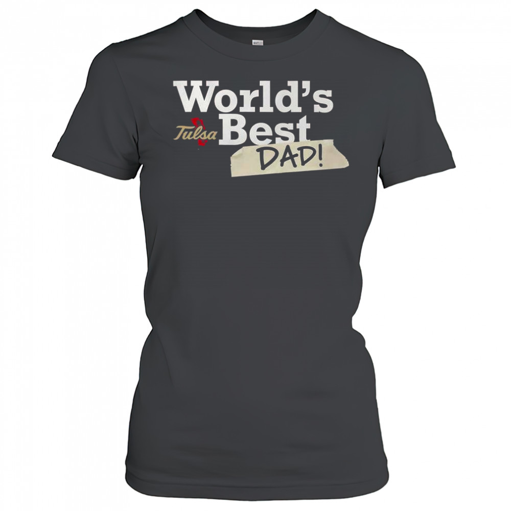 Tulsa Golden Hurricane World’s Best Dad T-Shirt Women's T-shirt