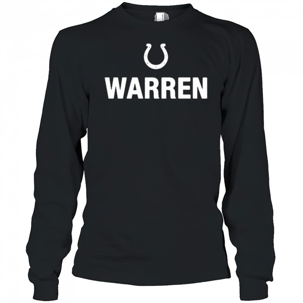 Tyler Warren Wearing Indianapolis Colts Warren Football New t-shirt Long Sleeved