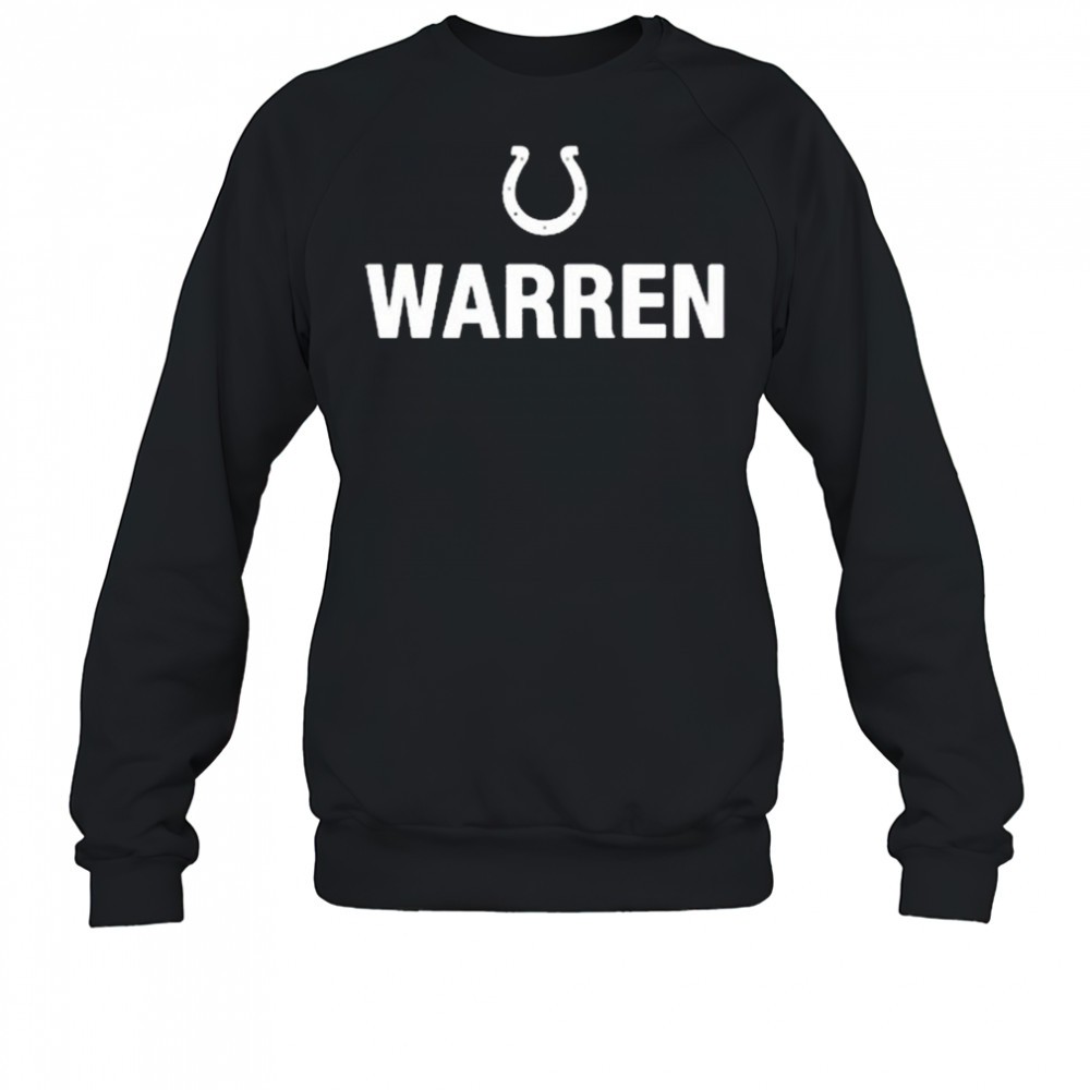 Tyler Warren Wearing Indianapolis Colts Warren Football New t-shirt Sweatshirt