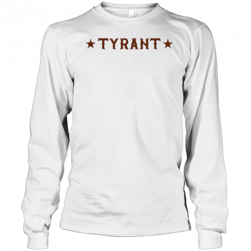 Tyrant Western Cowboy Rodeo T Shirt Long Sleeved