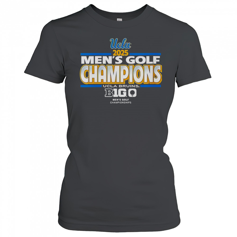 UCLA Bruins Men’s Golf Big Ten Champs 2025 Tournament T-Shirt Women's T-shirt