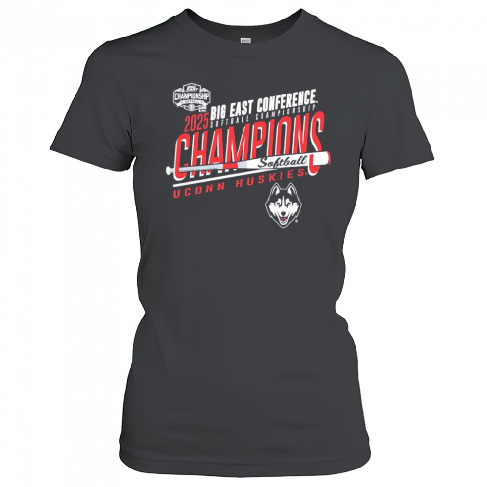 UConn Huskies 2025 Big East Softball Champions shirt Women's T-shirt