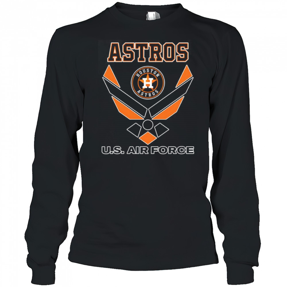 USA Air Force Houston Astros shirt Long Sleeved