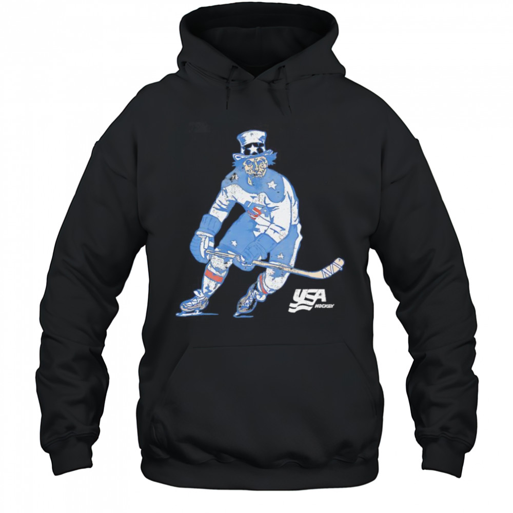 USA hockey Uncle Sam shirt Hoodie
