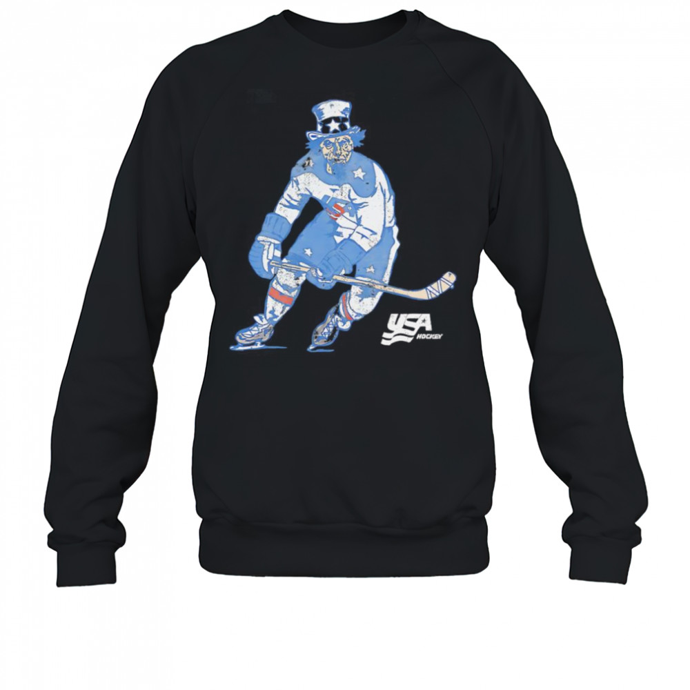 USA hockey Uncle Sam shirt Sweatshirt