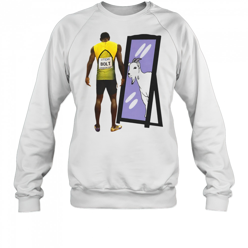 Usain Bolt Goat mirror shirt Sweatshirt