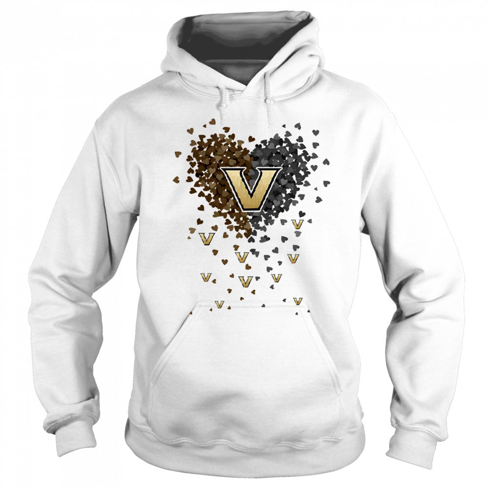 Vanderbilt commodores heart explosion shirt Sweatshirt