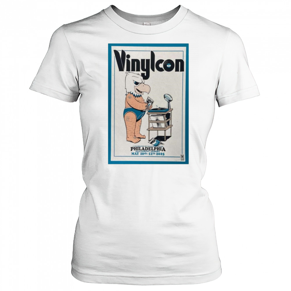 VinylCon Philadelphia May 10 – 11 2025 Poster Tour Shirt Women's T-shirt