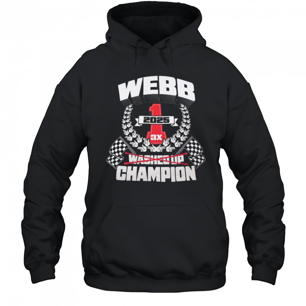 Webb CW2 3x 2025 Champion Shirt Hoodie