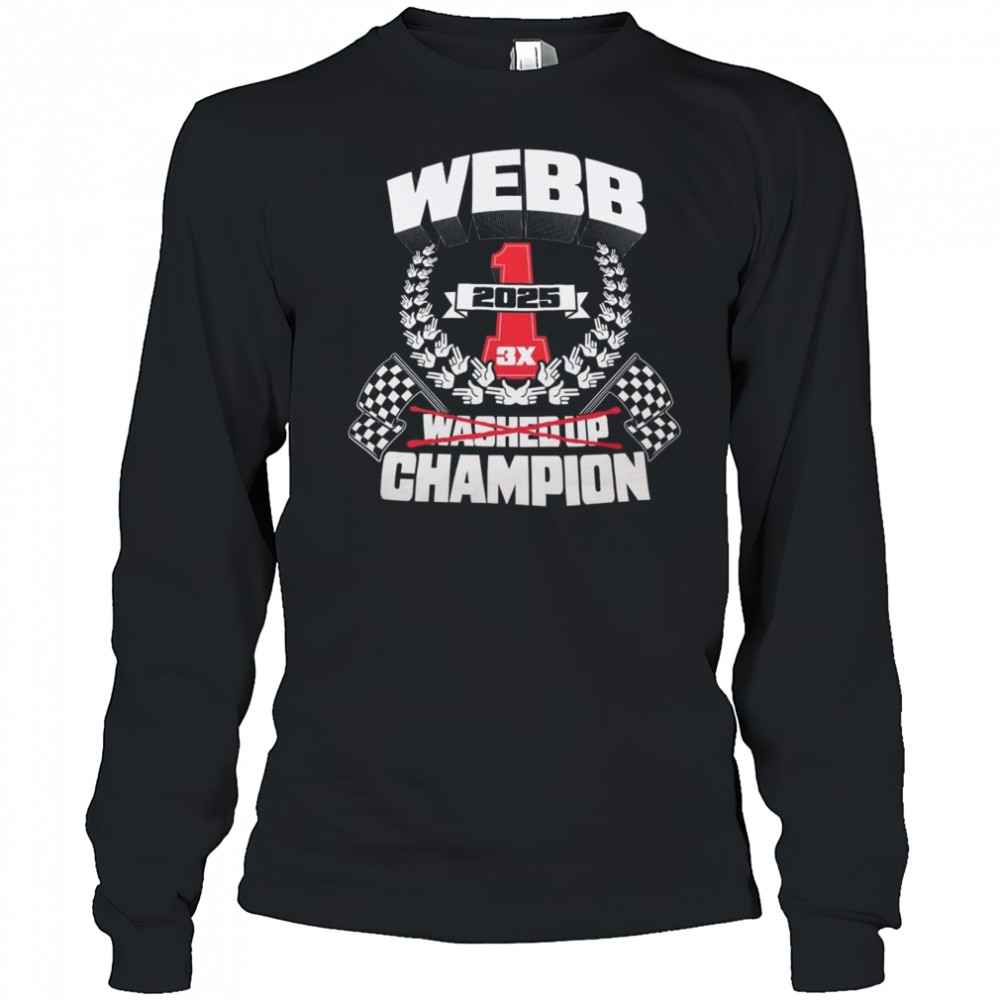 Webb CW2 3x 2025 Champion Shirt Long Sleeved