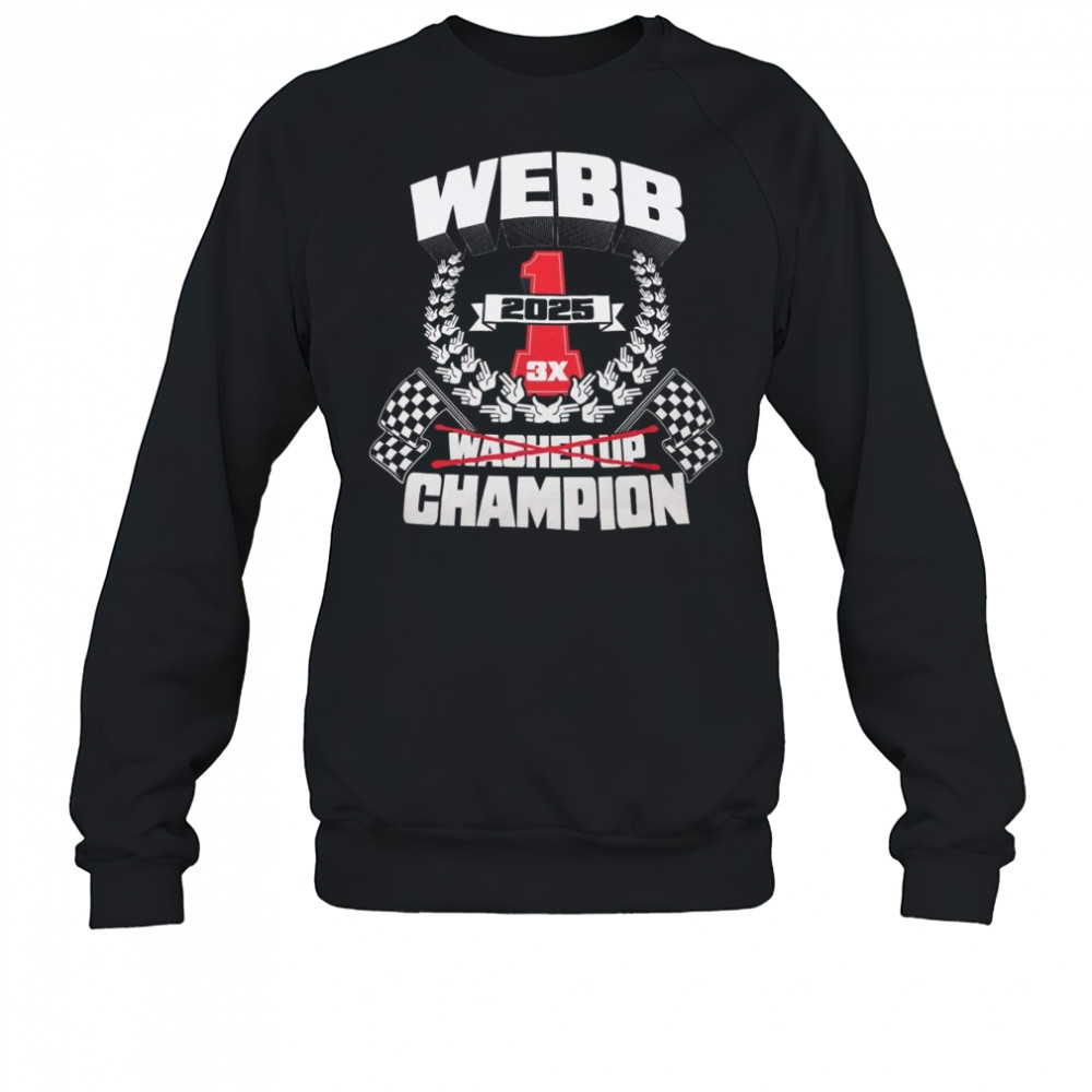 Webb CW2 3x 2025 Champion Shirt Sweatshirt