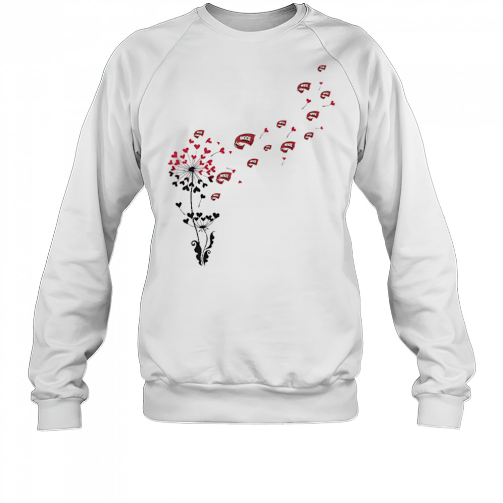 Western Kentucky hilltoppers heart dandelion shirt Sweatshirt