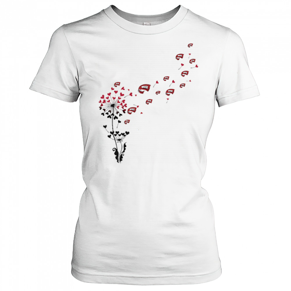 Western Kentucky hilltoppers heart dandelion shirt Women's T-shirt