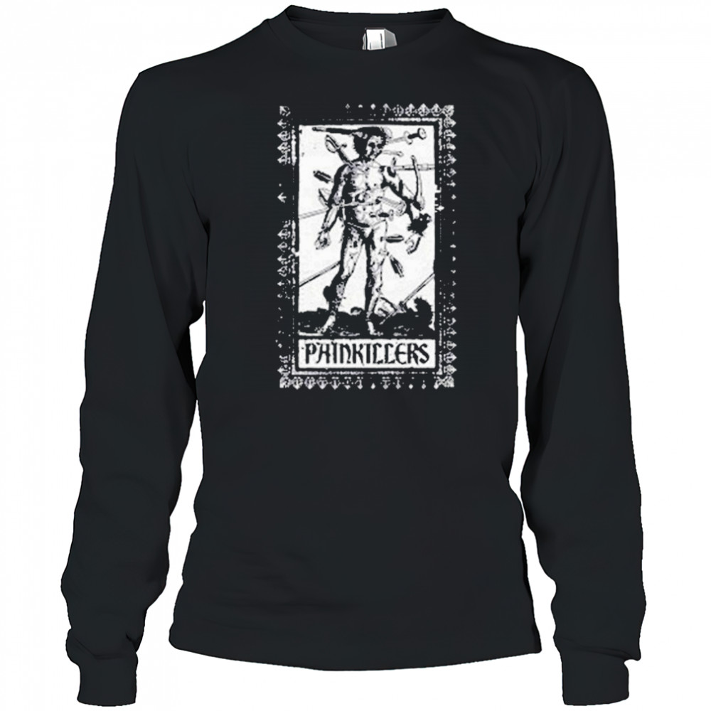 Yzo & Ptk Painkillers Probodanej Panák T-shirt Long Sleeved