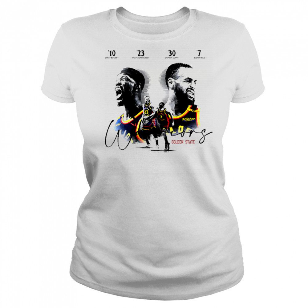 4 legendary players of the current Golden State Warriors team shirt Women's T-shirt