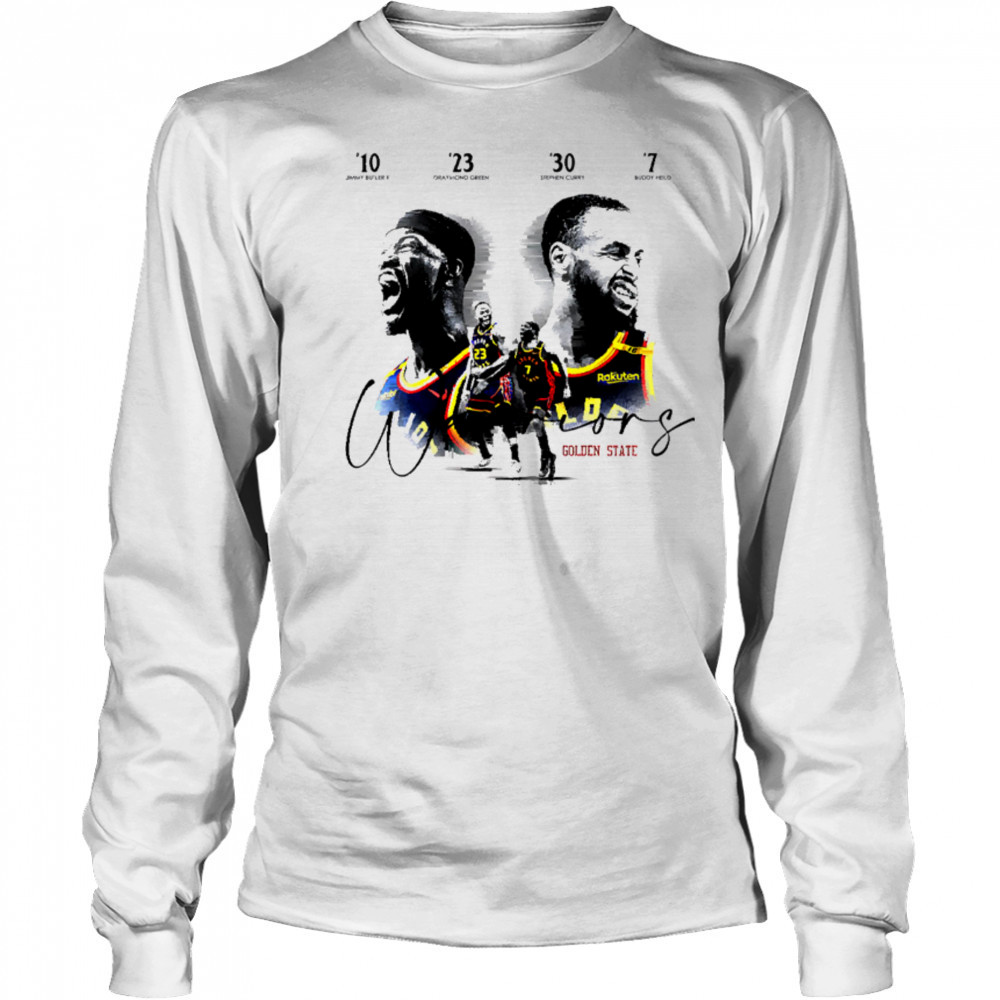 4 legendary players of the current Golden State Warriors team shirt Long Sleeved