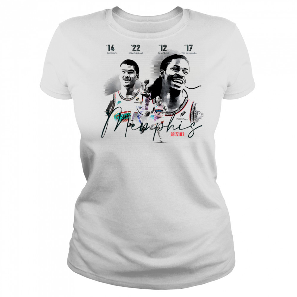 4 legendary players of the current Memphis Grizzlies team shirt Women's T-shirt