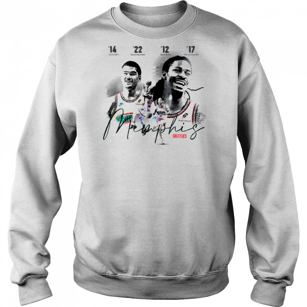 4 legendary players of the current Memphis Grizzlies team shirt Hoodie