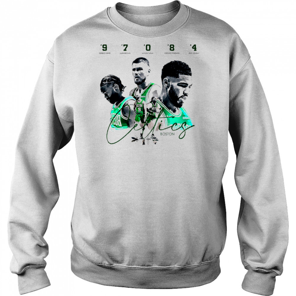 5 legendary players of the current Boston Celtics team shirt Hoodie