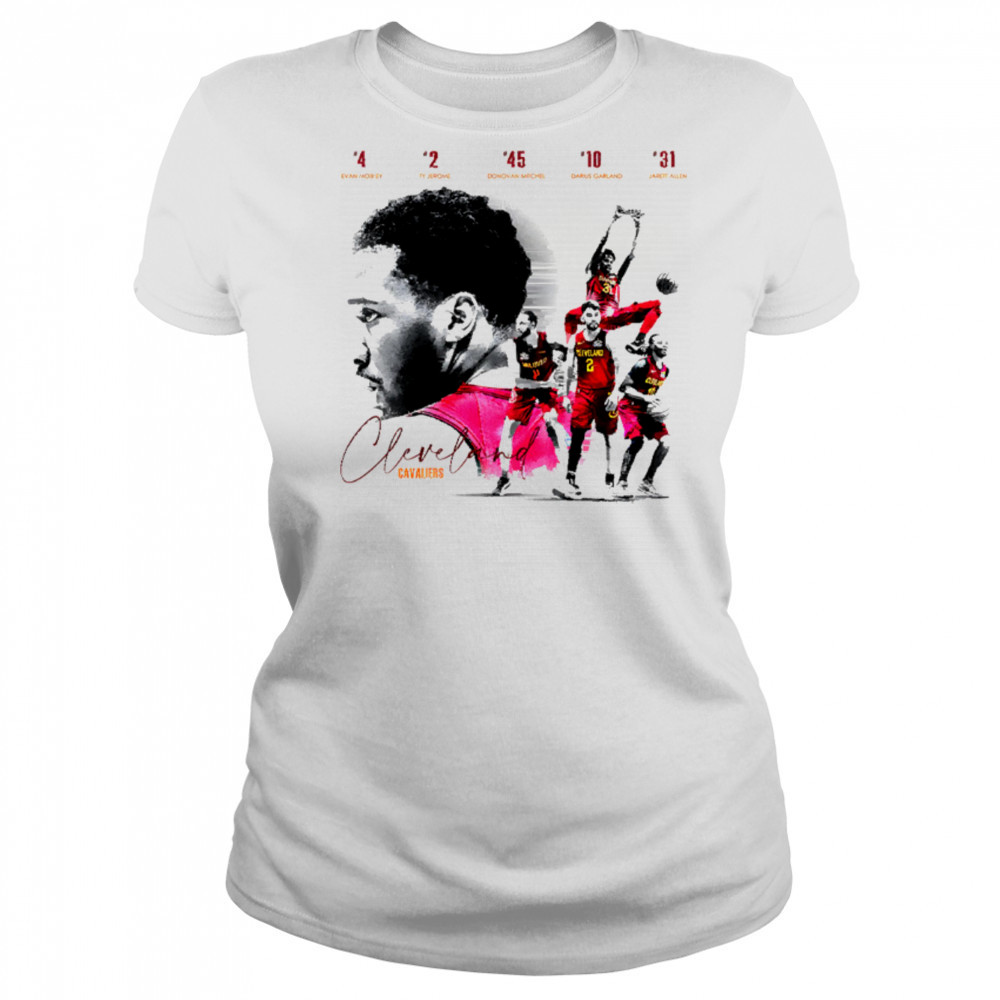5 legendary players of the current Cleveland Cavaliers team shirt Women's T-shirt