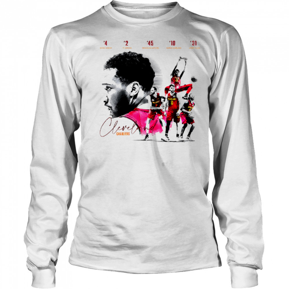 5 legendary players of the current Cleveland Cavaliers team shirt Long Sleeved