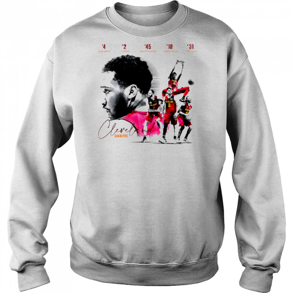 5 legendary players of the current Cleveland Cavaliers team shirt Hoodie
