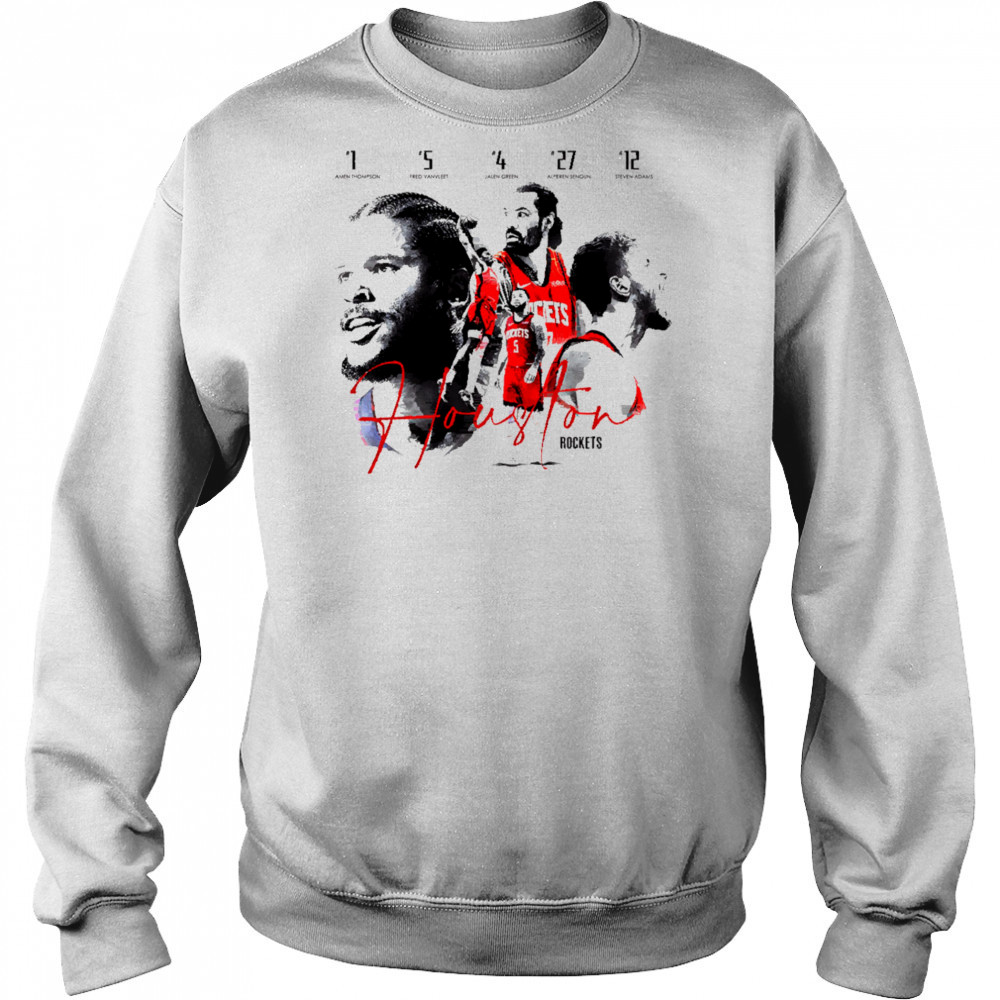 5 legendary players of the current Houston Rockets team shirt Hoodie